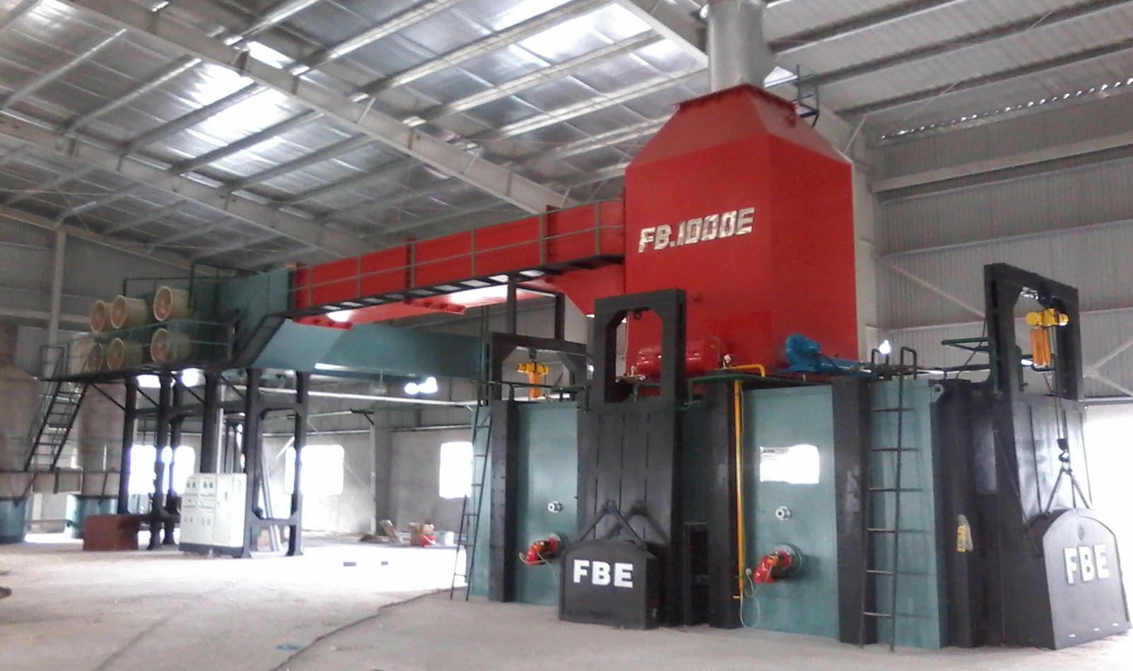 Lò đốt rác công nghiệp FB-1000E