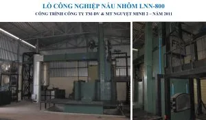 LNN 800 NGUYET MINH Lò đốt rác FBE