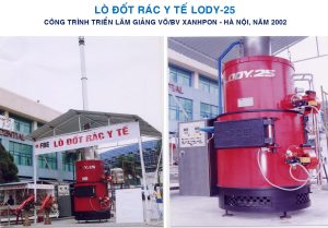 LODY 25 Trien Lam Lò đốt rác FBE