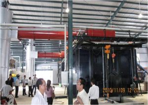 Lò đốt rác công nghiệp FBE-1000
