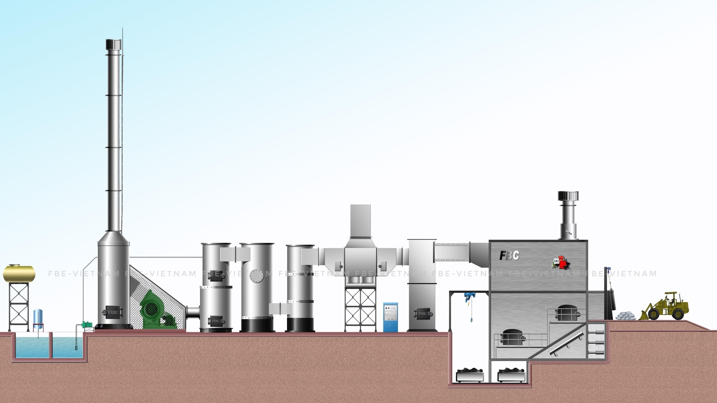LÒ ĐỐT RÁC KIỂU GHI ĐỘNG
