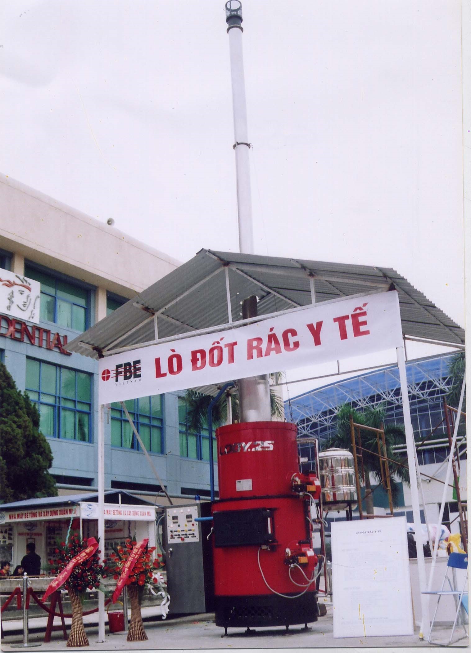 Lò đốt rác y tế LODY-25