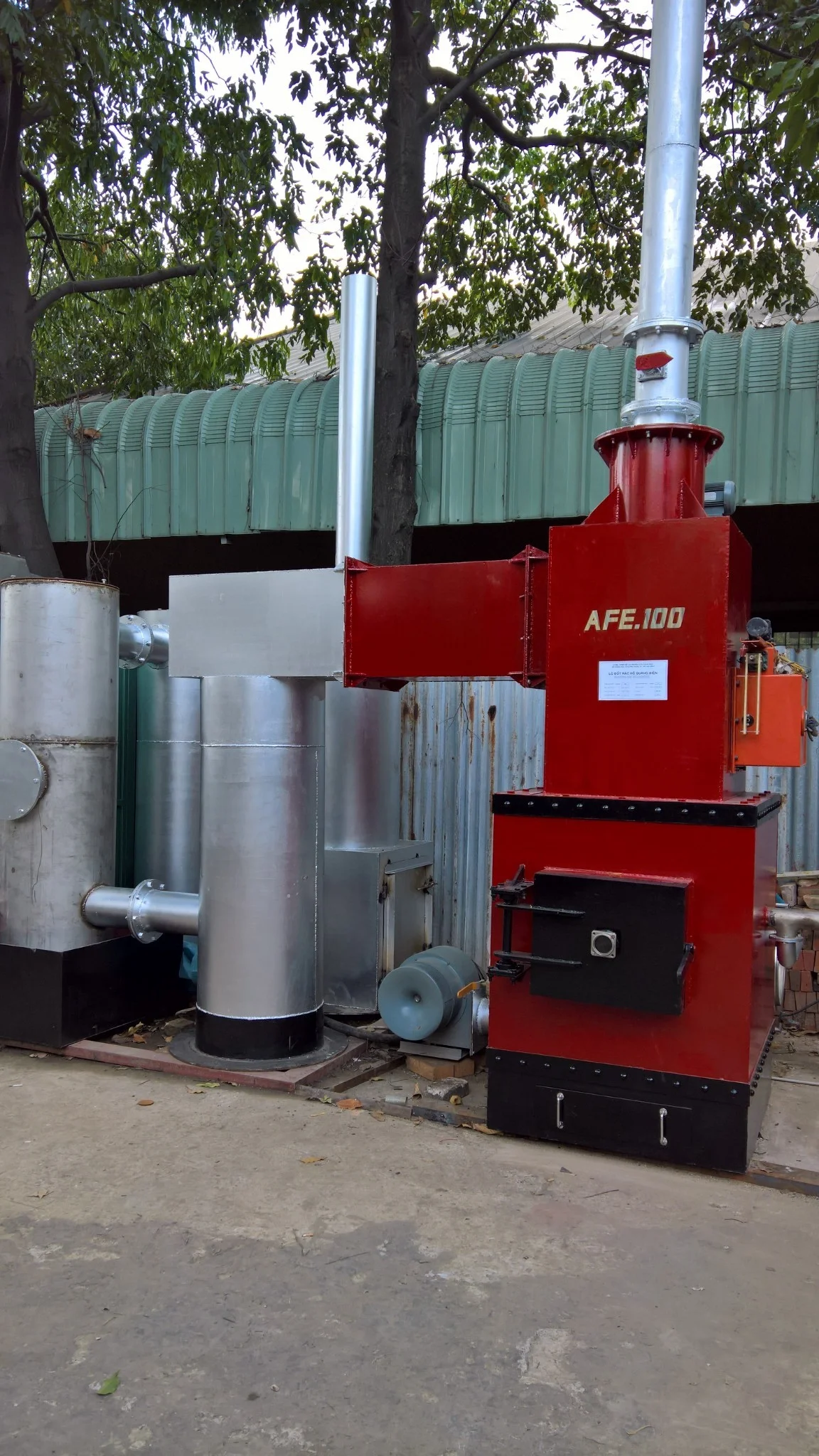 Lò đốt rác nguy hại hồ quang AFE-100