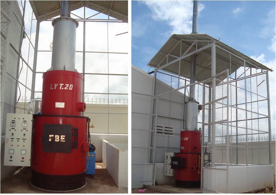 Lò đốt rác y tế LODY-20