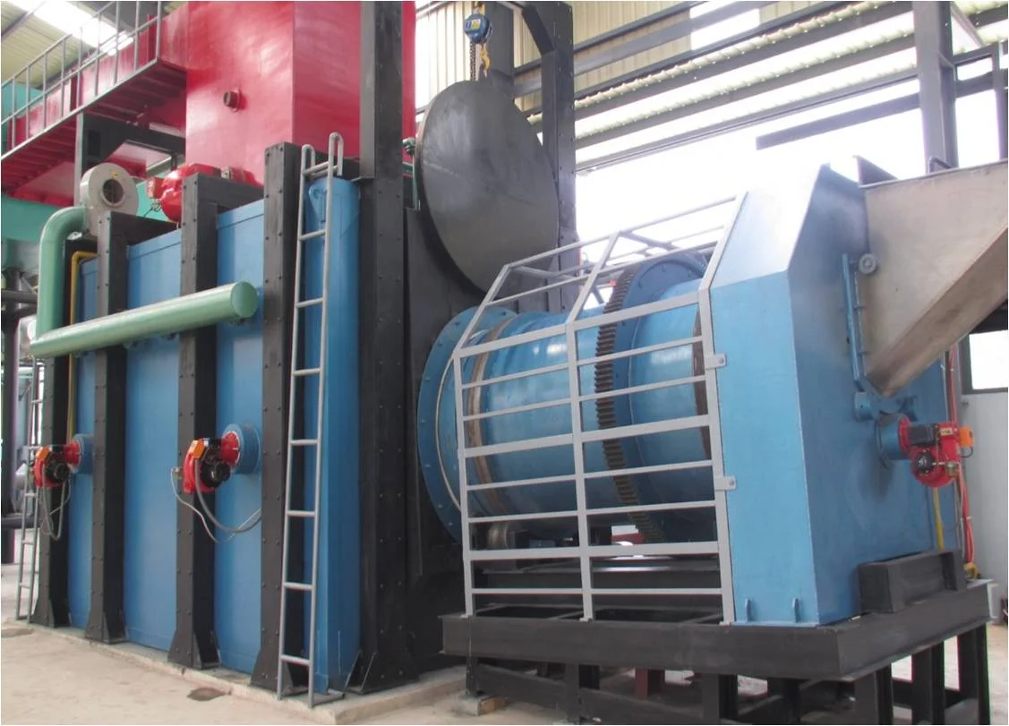 Lò đốt rác công nghiệp thùng quay FB-500R