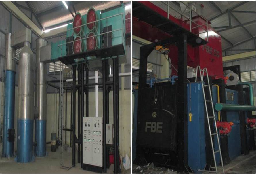 Lò đốt rác công nghiệp EFB-55