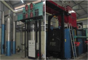 Lò đốt rác công nghiệp FBE-1000