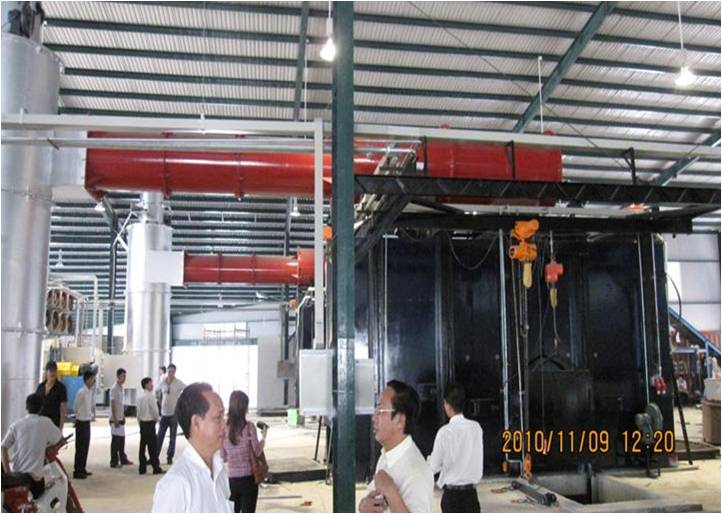 Lò đốt rác công nghiệp FBE-1000