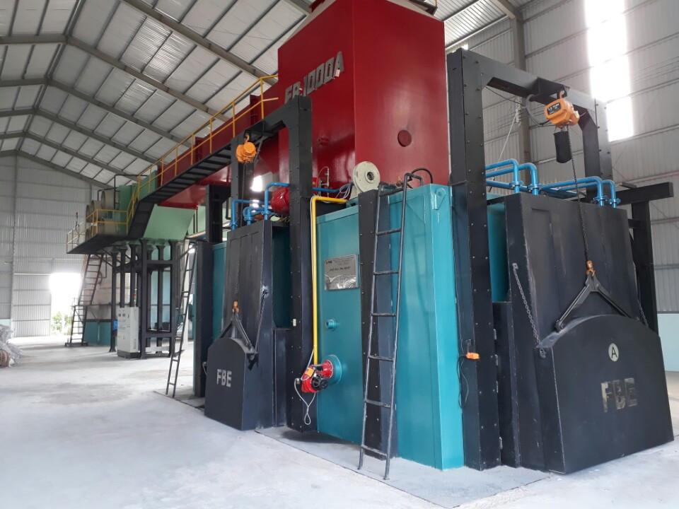 Lò đốt rác công nghiệp FB-1000A