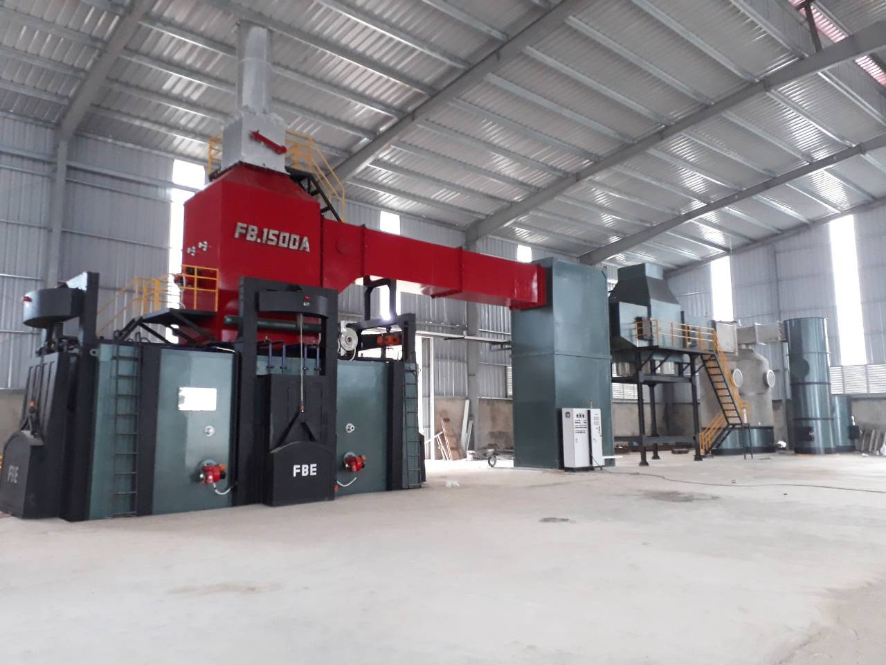 Lò đốt rác Đa năng FB-1500A