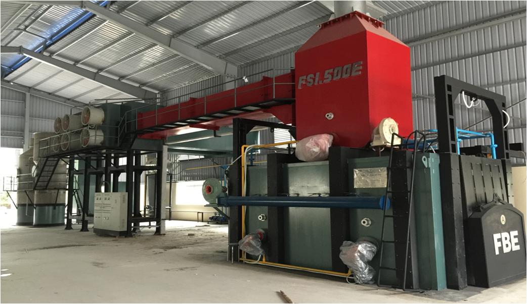Lò đốt rác công nghiệp FSI-500E